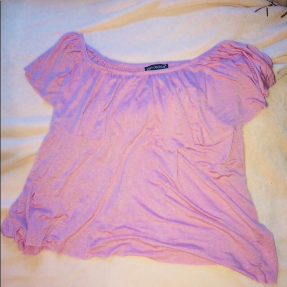 Off shoulder shirt